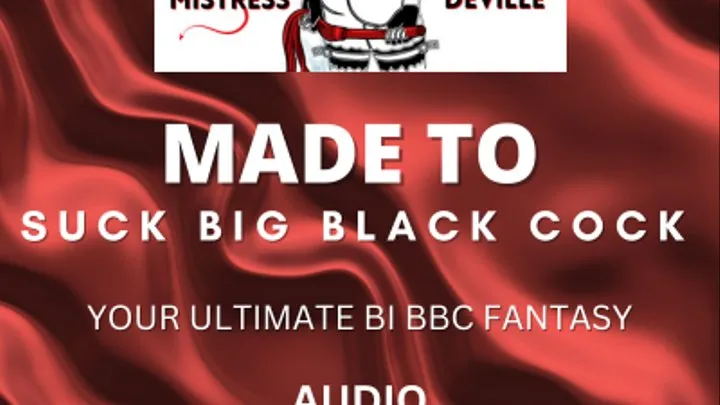 Made to suck BBC of black bull by Mistress AUDIO