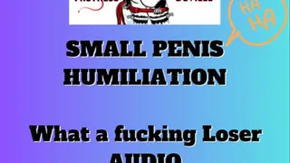 Small Dick Loser needs reminding AUDIO