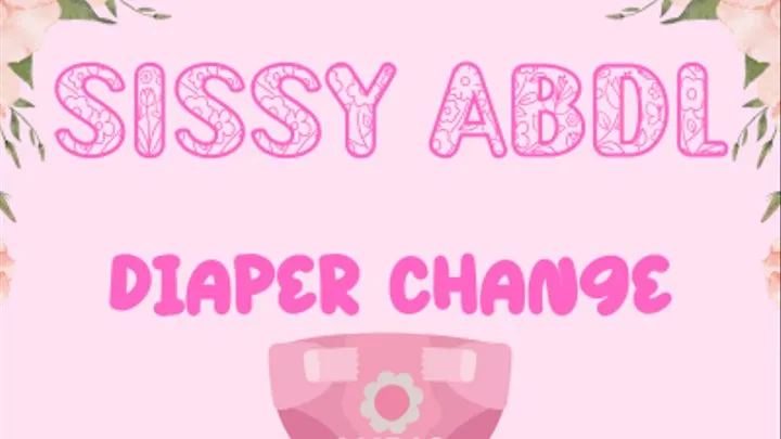 Sissy ABDL girlie diaper change with loving step-mommy