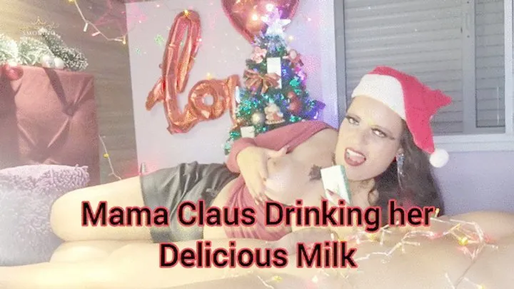 Step-mama Claus Drinking her Delicious Milk - SFL099