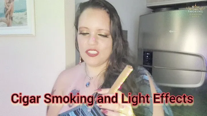 Cigar Smoking and Light Effects - SFL103