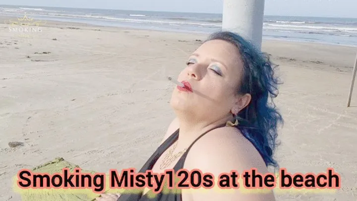 Smoking Misty120s at the beach - SGL013