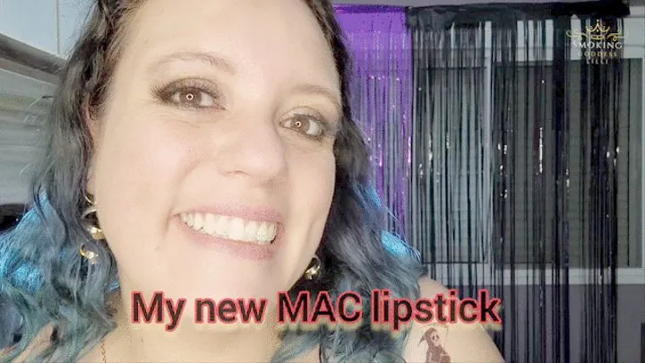 My new MAC lipstick - SGL085