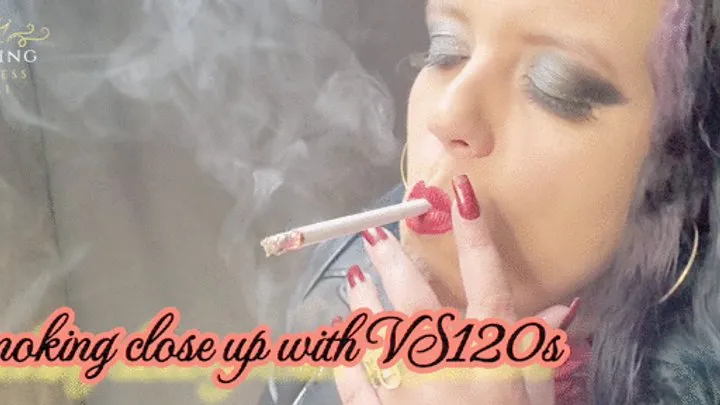 Smoking close up with VS120s - SGL009