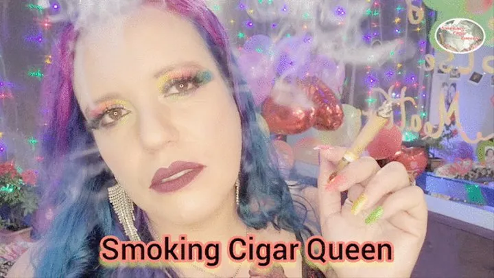 Smoking Cigar Queen - SCL008