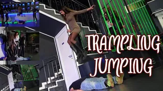 Trampling jumping