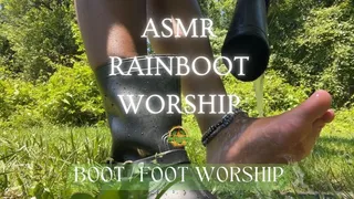 ASMR Rainboot Worship