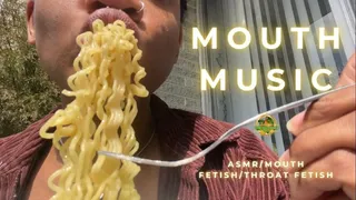 Temptress Mango eats noodles-ASMR