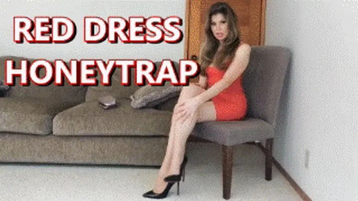 Red Dress Honey Trap - Candle Boxxx BDSM Instruction Femdom POV Ignore Fetish Crossed Legs Femme Fatales Clothes Stealing Pantyhose