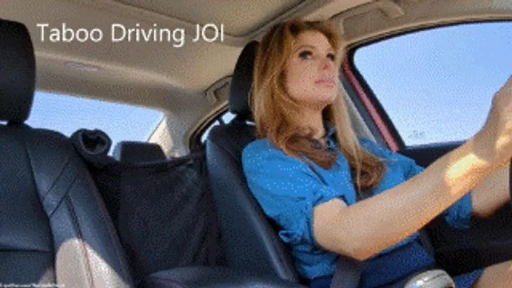 Taboo Driving JOI - Candle Boxxx Scolding MILF Pedal Pumping Masturbation Humiliation Riding In Car