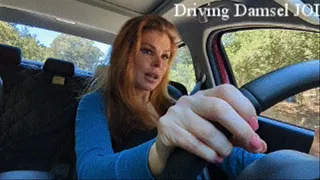 Driving Damsel JOI - Candle Boxxx Pedal Pumping Jerk Off Instruction