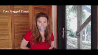 Your Gagged Friend - Candle Boxxx TapeGagged Damsel Gag Talking