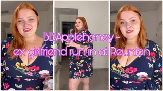 BBAPPLEHONEY Reunion run in with your exgirlfriend