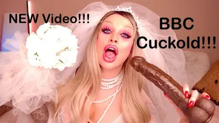 CUCKOLD Video!! Rude BIMBO Trophy WIFE Suck BBC After WEDDING In Front Of You SPH Using You For Money