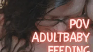 Adultbaby POV Feeding Time & Nap