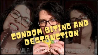 Condom Biting and Destruction Movie