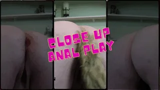 Close up Anal Play