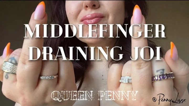 Middlefinger draining JOI