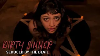 Dirty sinner is seduced by the Devil