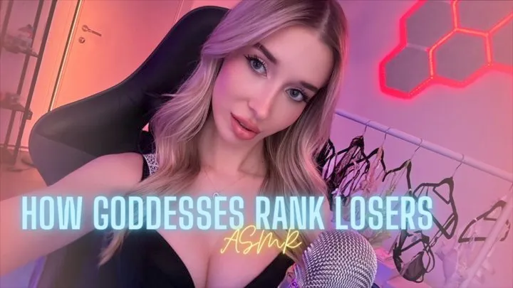 How Goddesses Rank Losers - ASMR