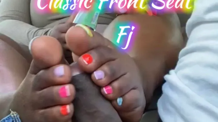 CLASSIC FRONT SEAT FOOTJOB