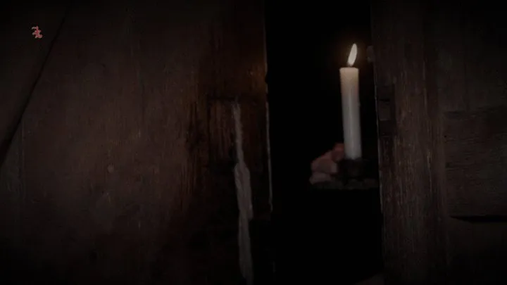 A chained, hungry maid gets some water and bread in a very special way