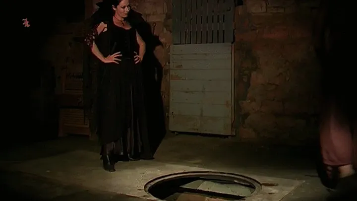 The Countess of Tears humiliates her maid in the water pit