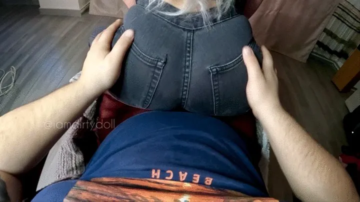 POV Farting in your lap in Jeans