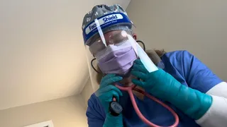 Stealing Gloves and Masks at the Dentist's Office