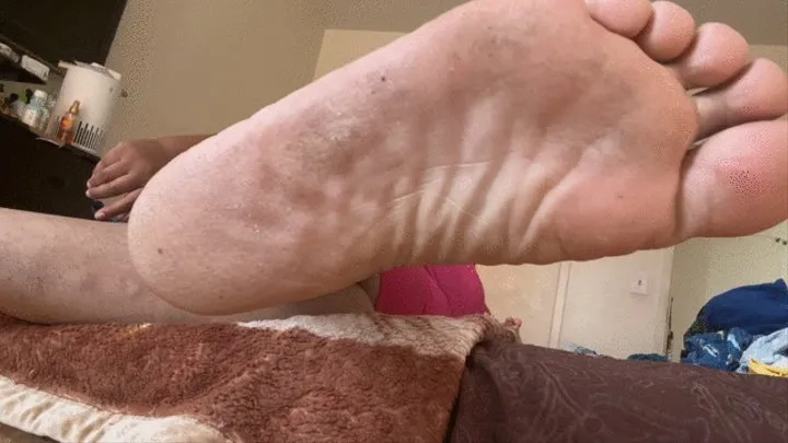 Dirty and Ashy Feet