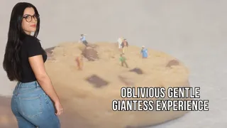 Oblivious gentle giantess experience - Lalo Cortez and Vanessa (custom clip)