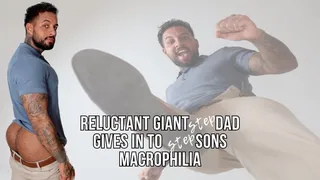 Reluctant giant stepdad gives in to stepsons macrophilia - Lalo Cortez