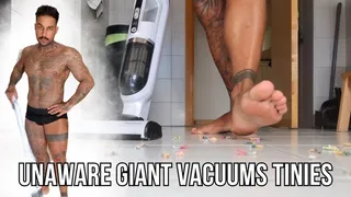 Unaware giant vacuums tinies - Lalo Cortez