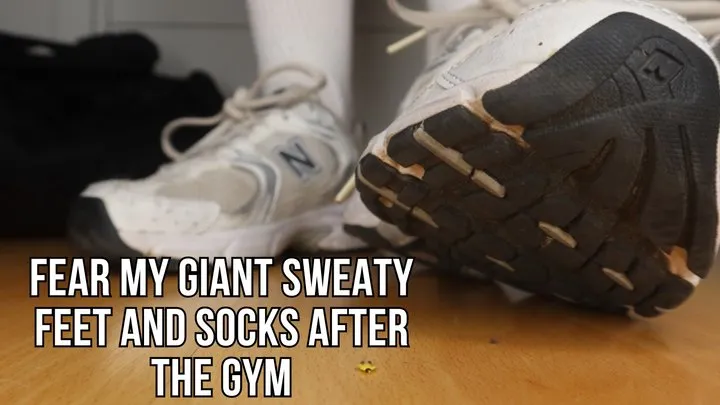 Fear my giant sweaty feet after the gym - Lalo Cortez and Vanessa