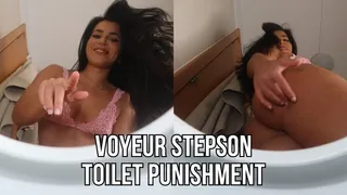 Voyeur stepson toilet punishment - Lalo Cortez and Vanessa