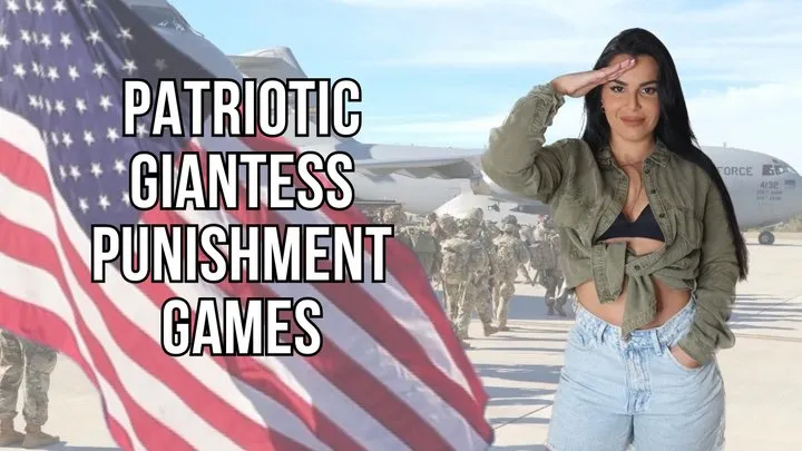 Patriotic giantess punishment games - Lalo Cortez (custom clip)