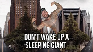 Dont wake up a sleeping giant - Lalo Cortez