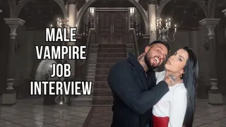 Male vampire job interview - Lalo Cortez (custom clip)