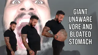 Unaware giant vore and bloating - Lalo Cortez