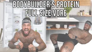 Bodybuilder needs protein | Full size vore - Lalo Cortez