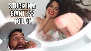 Stuck to giantess toilet | PART TWO - by Lalo Cortez and Vanessa