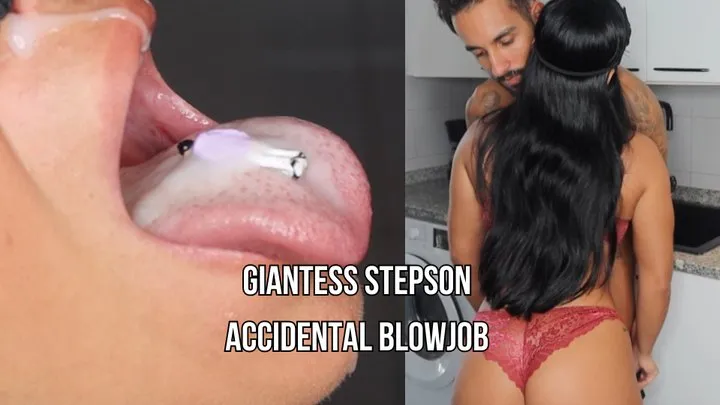 Stepson blowjob accident | Giantess POV - Lalo Cortez and Vanessa