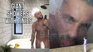 Showering with tinies | Giant humiliation, crush and vore - Lalo Cortez