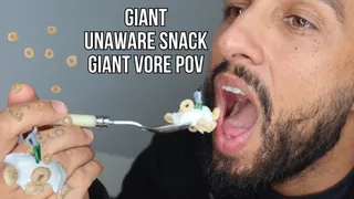 Ultimate unaware snack experience | Giant vore pov - Lalo Cortez
