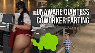 Unaware giantess coworker farting - Lalo Cortez and Vanessa