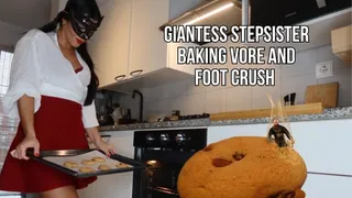 Unaware stepsister giantess baking crush and vore - Lalo Cortez