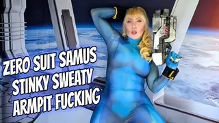 Zero Suit Samus Stinky Sweaty Armpit Fucking