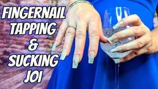 Fingernail Tapping and Sucking JOI