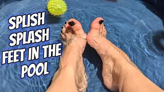 Splish Splash Feet in the Pool