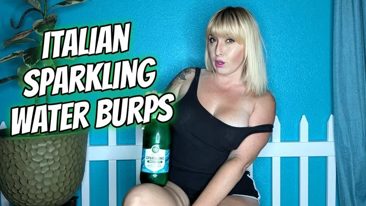 Italian Sparkling Water Burps